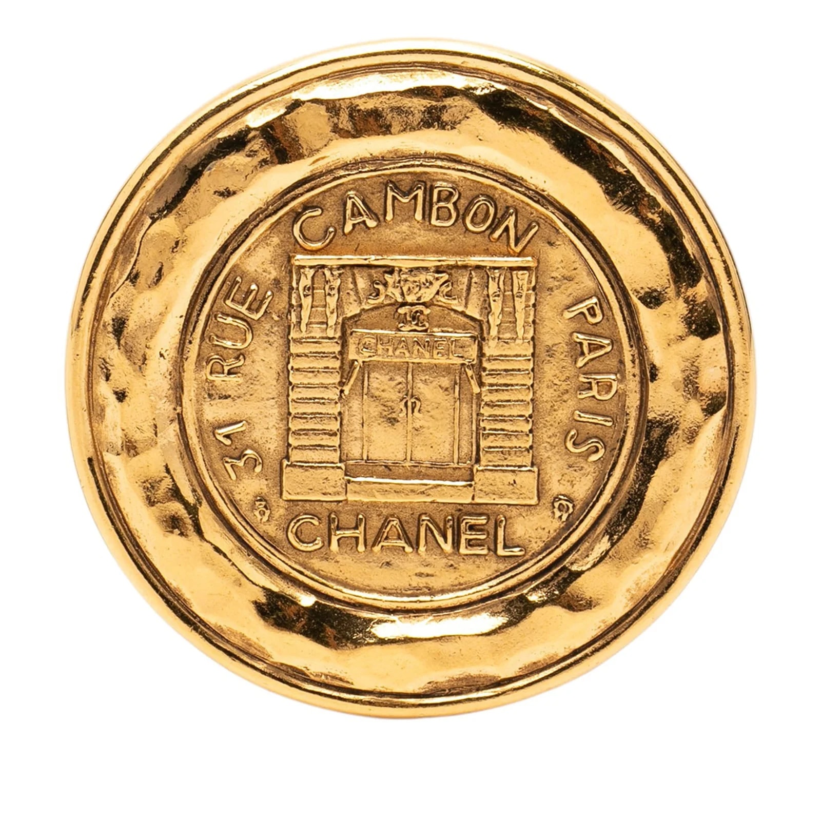 31 Rue Cambon Round Brooch 4