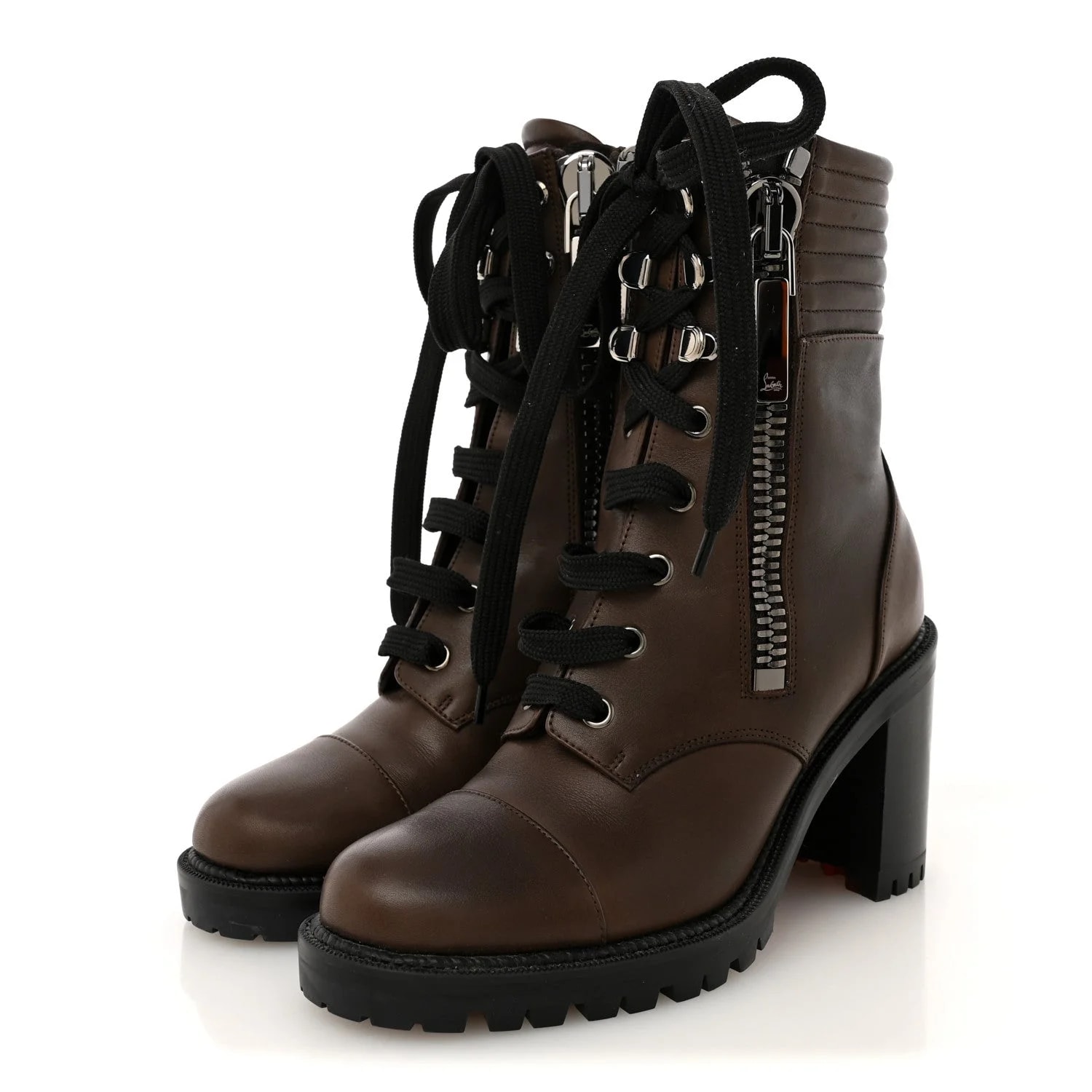 En Hiver Mixed Dual-Zip 70 Booties 35 Arabica 4