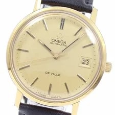 Omega — Omega Devil 166.0161 CAL.1012 Gold Automatic SS Date — Watch — resale