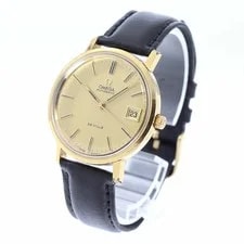 Omega Devil 166.0161 CAL.1012 Gold Automatic SS Date 2