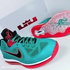 Nike — Lebron US 14 Collab Retro Nike Air 9 Lo DQ6400 300 New — Sneaker — resale