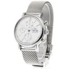 IWC Schaffhausen Portofino IW391028 42mm SS Silver Dial Automatic #C279 2