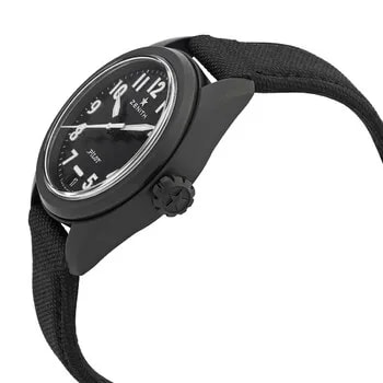 Zenith — Pilot Automatic Crystal Black Dial 49.4000.3620/21.I001 — Watch — resale