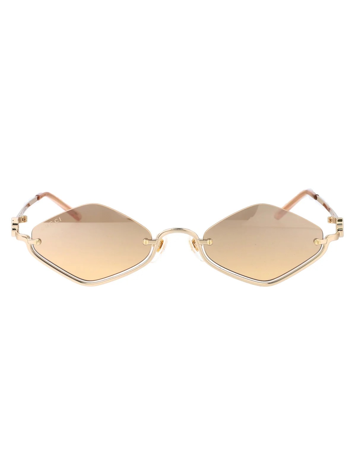 Gucci — Gucci Gg1604s -Tone Metal With Accents Sunglasses — — Accessory — resale