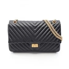Chanel 255 Chevron V Stitch W Flap r0_0726