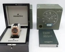 Audemars Piguet Royal Oak 39mm 26330OR Owl Day Date Pink Gold 2015 2