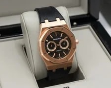 Audemars Piguet Royal Oak 39mm 26330OR Owl Day Date Pink Gold 2015 4