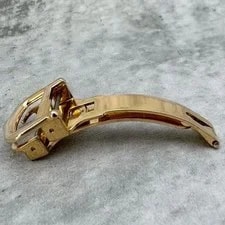 Cartier D-Buckle 14mm Gold Stainless Steel Clasp Japan 071222 2