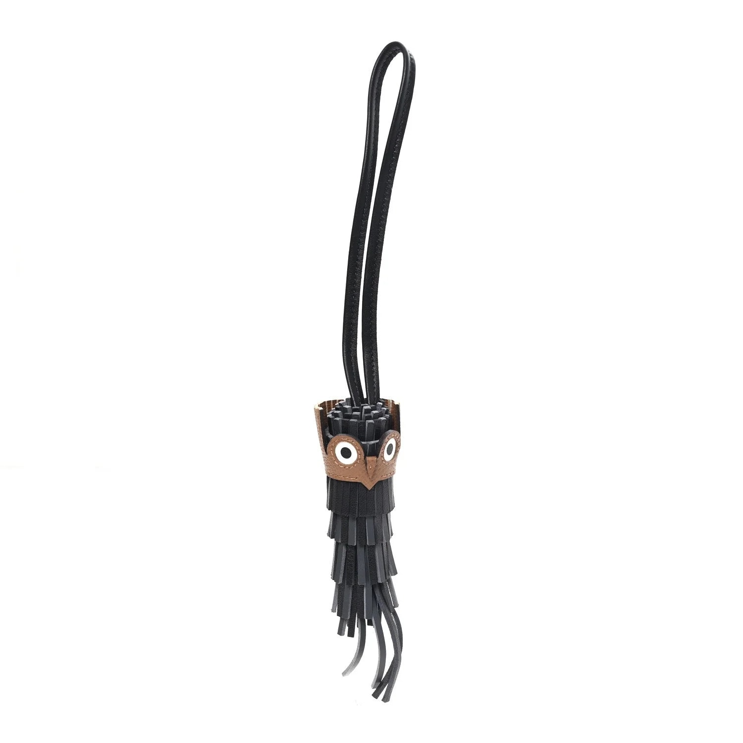 Hermès — Milo Chouette Bag Charm Misty — Accessory — resale