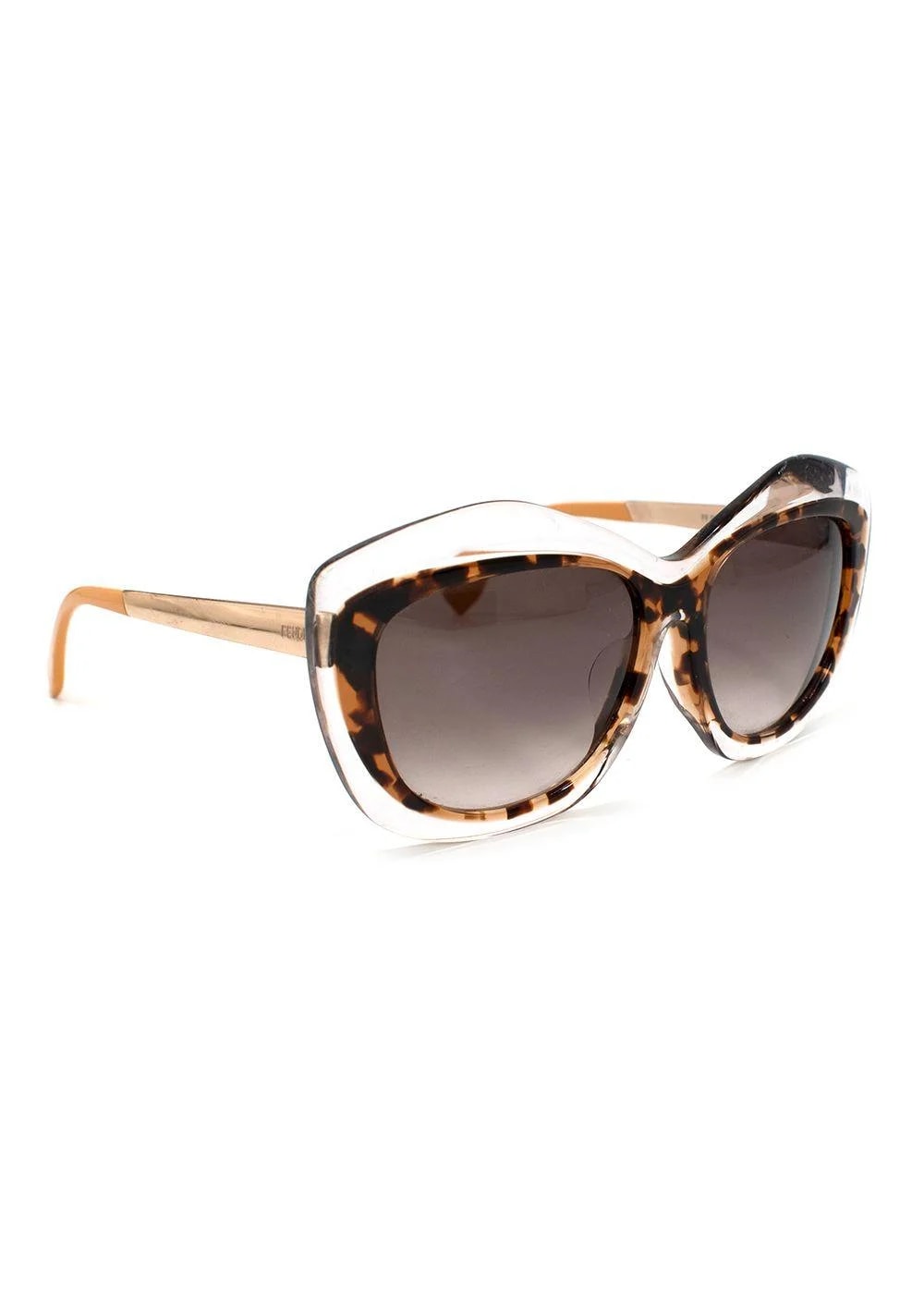 Fendi — Fendi Tortoise Shell Cat Eye Sunglasses — Accessory — resale