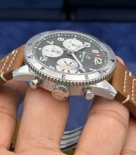 Breitling AVI Classic Chronograph 42 Green Dial Ref. A23380 2