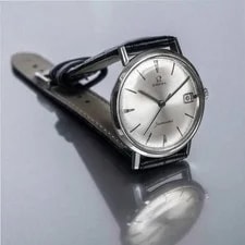 Omega Seamaster 1960s Manual Winding Silver Dial 2