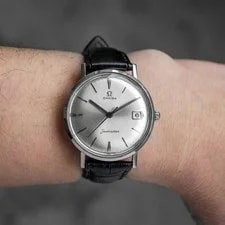 Omega Seamaster 1960s Manual Winding Silver Dial 4