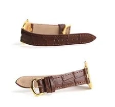 Cartier Must de Round Pin Buckle Brown Leather Band 30MM Original Dial 75684036 3