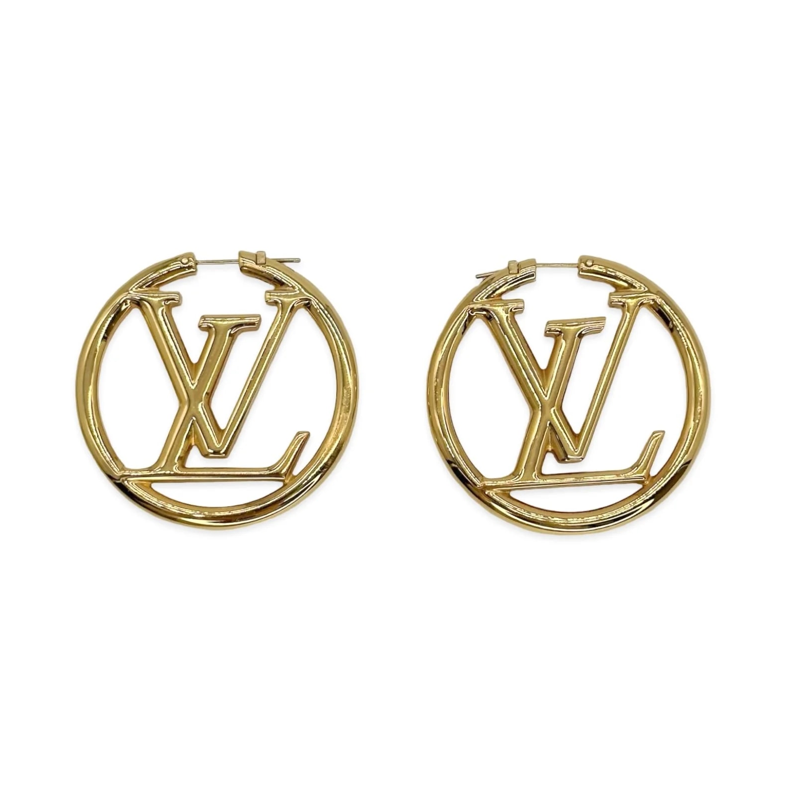 Luv Luxe Scottsdale — Louis Vuitton Louise Hoop GM Earrings — Accessory — resale