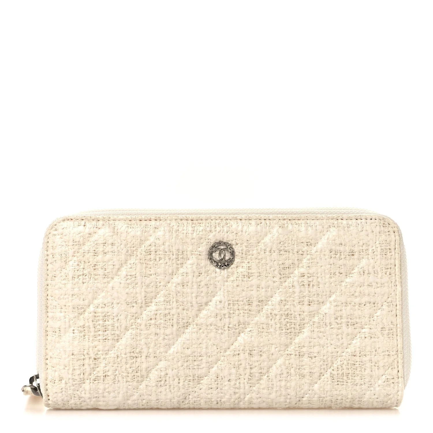 Chanel — Coating Zip Around Wallet — Accessory — resale