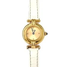 Cartier — Authentic [No Maintenance Rebate Price] Cartier Must Colisee SM Gold Plated ... — Watch — resale