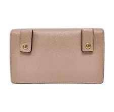 Christian Dior Saddle Belt Light Grained Crossbody Auth 3