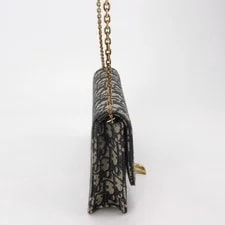 Dior Saddle Classic Monogram Removable Metal Chain - Excellent #1LUYO1Q 3