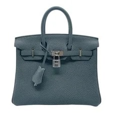 Hermès — Hermes Birkin 25 B Stamp (2023) Veil Amande Hardware #OK113 — Handbag — resale