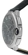 Cartier Ballon Bleu Chronograph 3109 W6920052 Date Steel 44MM Papers 3