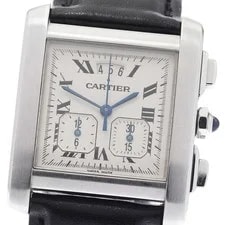 Cartier — Cartier Tank Française XXL Chronoreflex W5101455 TO292679 — Watch — resale
