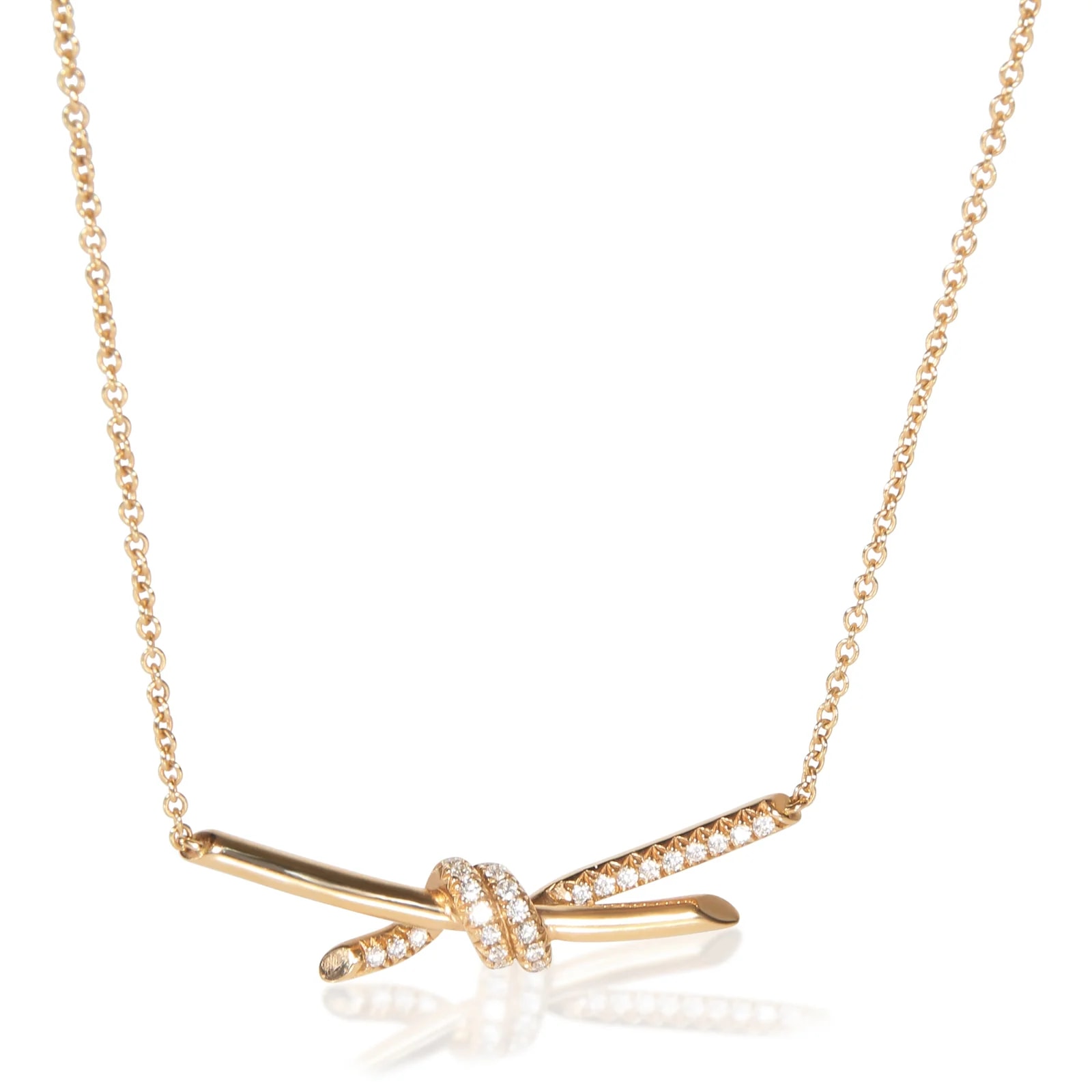 Tiffany & Co. Rose Gold Knot 18k 4