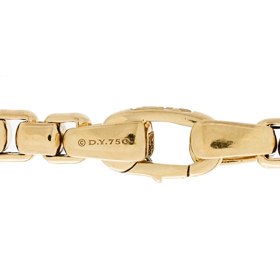 18K Yellow Gold 5mm Box Chain 3