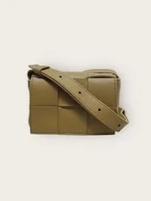 Bottega Veneta — Bottega Veneta Aicon Weaving Cassette Crossbody 120542147 [P] — Handbag — resale