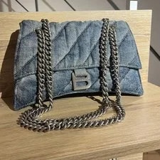 Balenciaga — Balenciaga Crush Chain Small Limited Edition Design for Ever — Handbag — resale