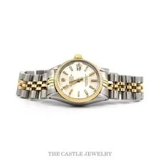 Rolex — Rolex Datejust Two-Tone 14k Gold & Steel Jubilee Ref 6516 As-Is — Watch — resale