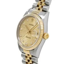 Rolex Datejust 16233 36mm Stainless Steel Champagne #WW1571 2