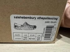 Crocs X Salehe Bembury Pollex Clog Pale Size 9 11 - New in Box 4