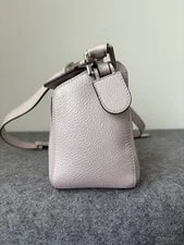 Loewe Puzzle Small Flap Crossbody Soft Pebbled Dusty Light 3