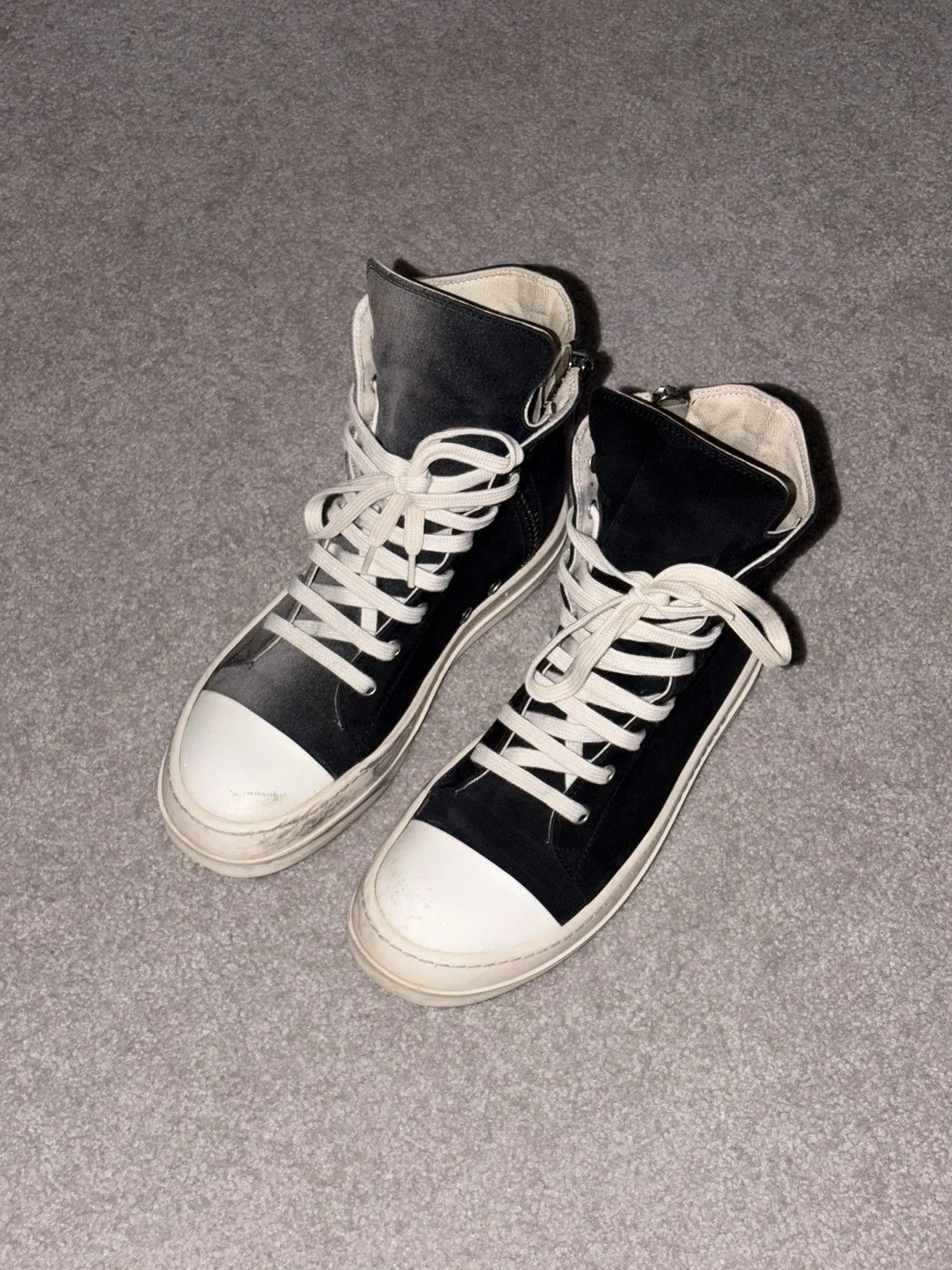 Rick Owens Drkshdw High-Top Ramones in 2