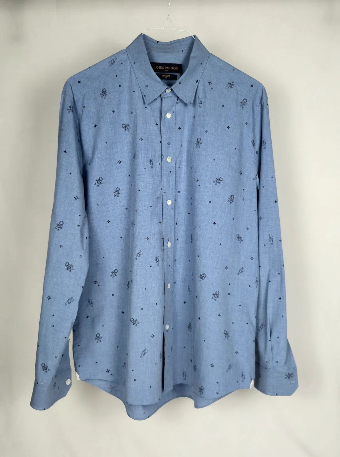 Louis Vuitton — Louis Vuitton Astronaut Print Button Down Shirt — streetwear — resale