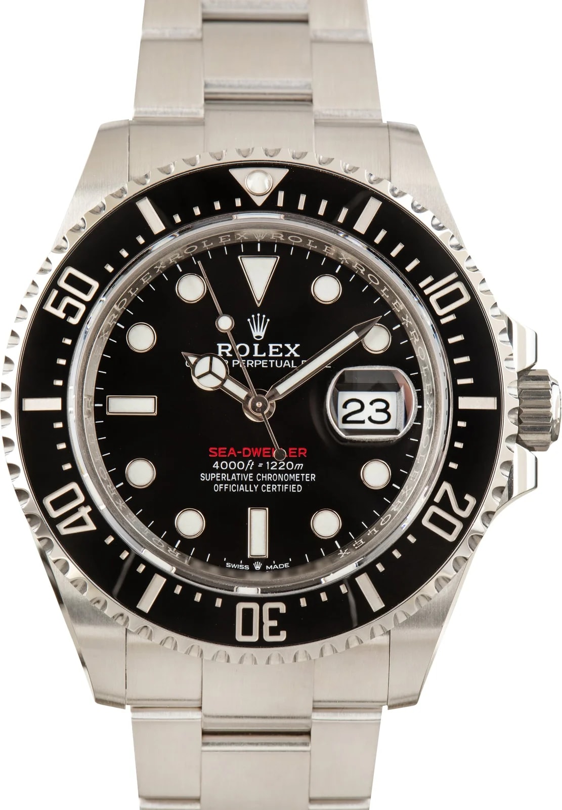 Rolex Sea-Dweller 126600 Red Writing Black Dial 2