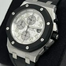 Audemars Piguet Steel Rubber Strap Silver Dial 25940SK.OO.D002CA.02 2