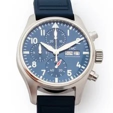 IWC — IWC Pilot's Chronograph 41 IW388101 Blue Dial Automatic Box & Papers — Watch — resale