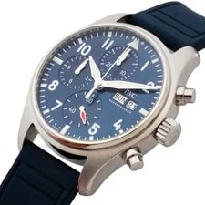 IWC Pilot's Chronograph 41 IW388101 Blue Dial Automatic Box & Papers 2