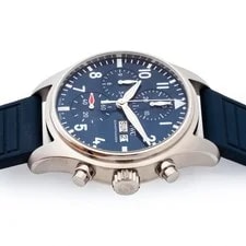 IWC Pilot's Chronograph 41 IW388101 Blue Dial Automatic Box & Papers 3
