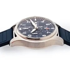 IWC Pilot's Chronograph 41 IW388101 Blue Dial Automatic Box & Papers 4