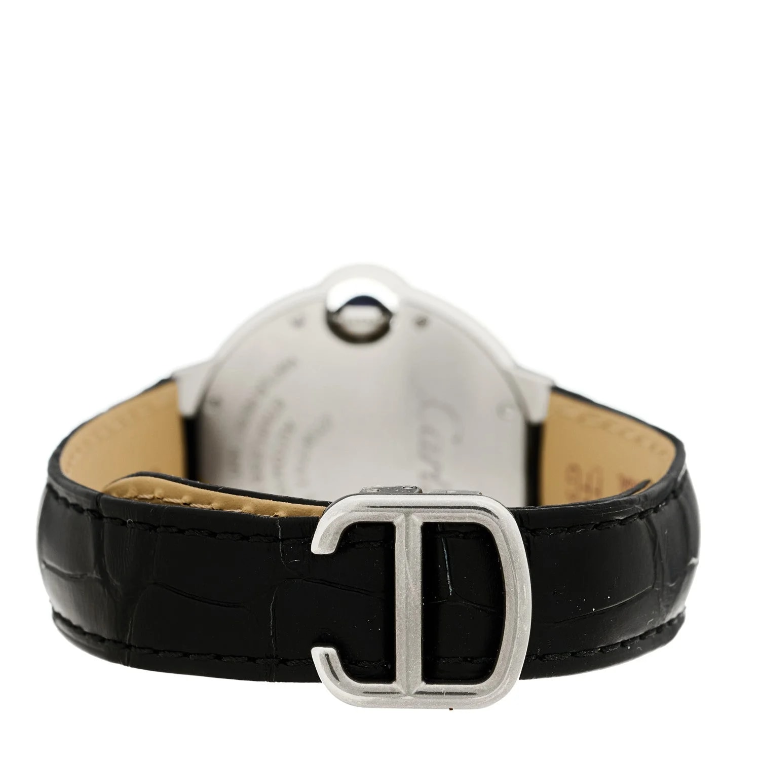 Stainless Steel Alligator 33mm Ballon Bleu de Cartier Automatic 3