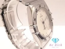 Omega Constellation Date 35mm SS 396.1070/1080 White Dial Silver Bezel US 3