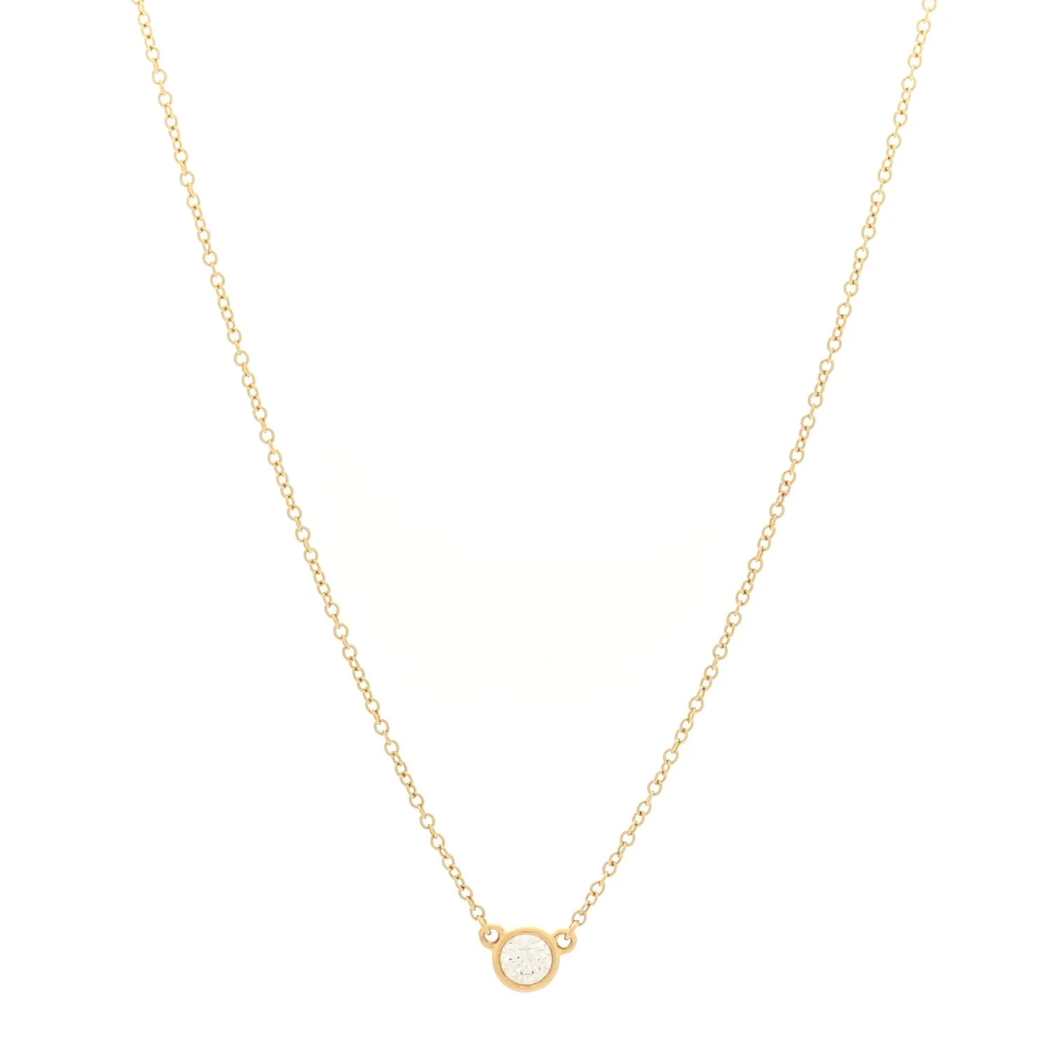 Tiffany & Co. — 18K Yellow Gold .20ct Elsa Peretti Diamonds By the Yard — Jewelry — resale