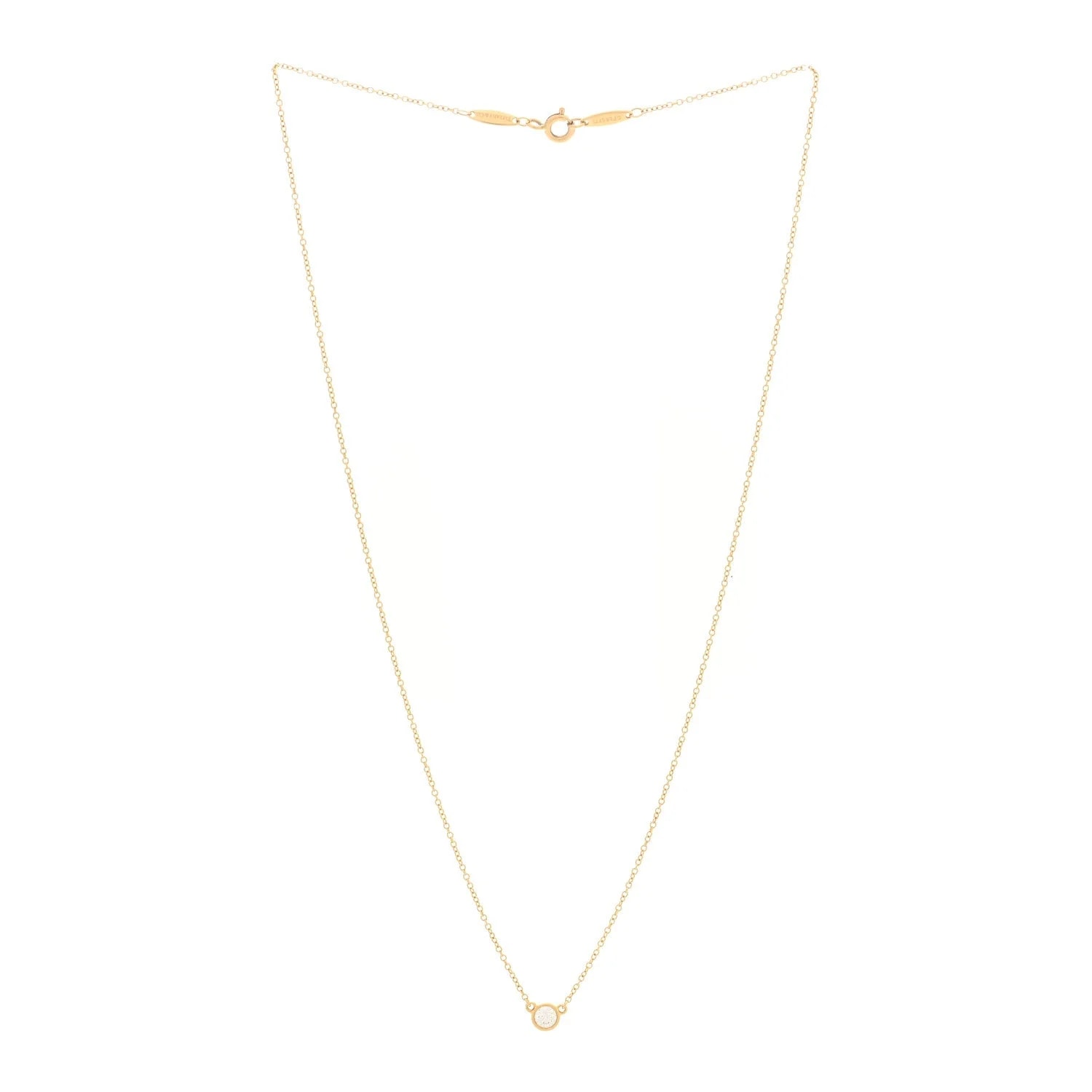 18K Yellow Gold .20ct Elsa Peretti Diamonds By the Yard 3