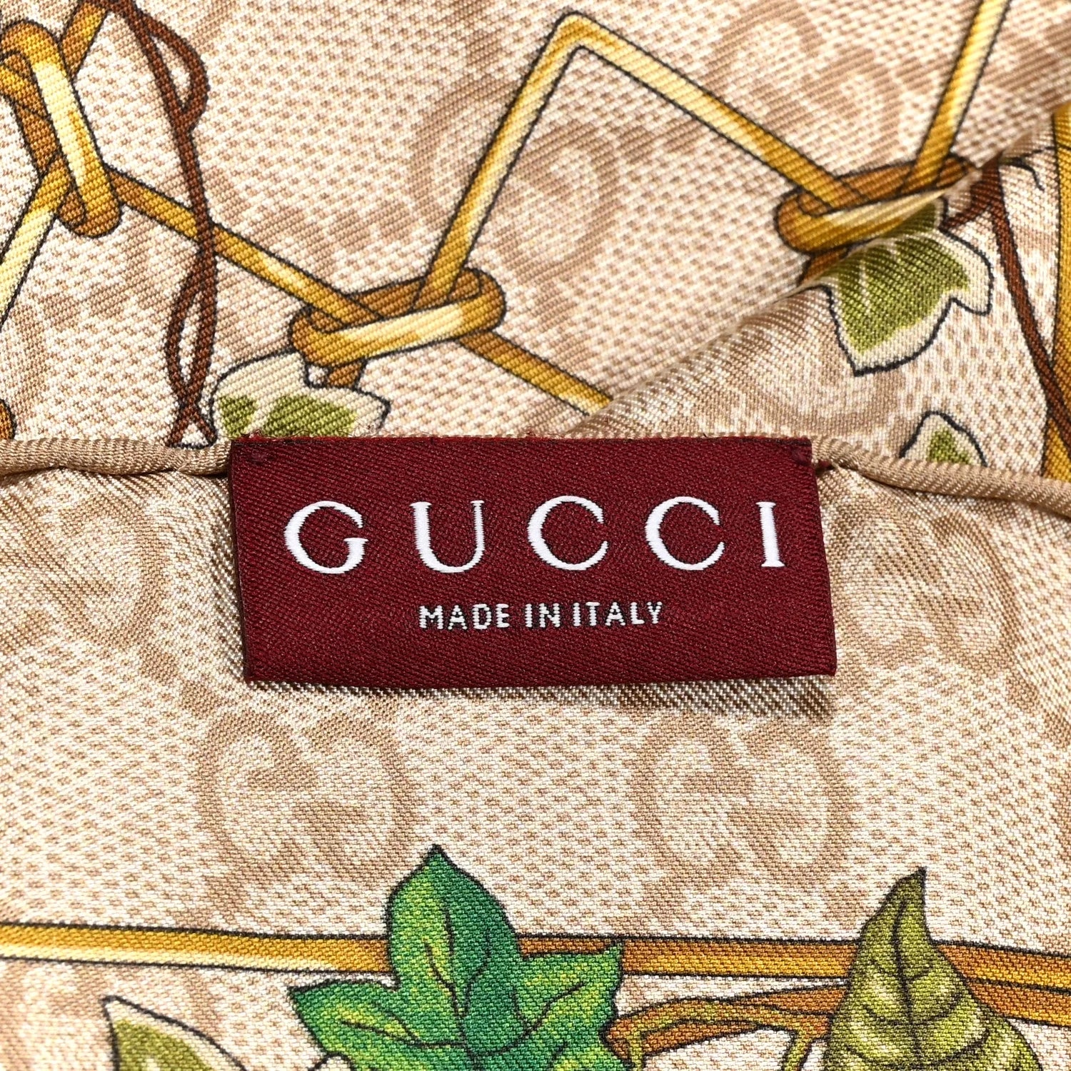 Twill GG Animal Floral Print Scarf 3