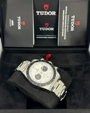Unworn Tudor Black Bay Chrono 41mm, White, 79360N, Dated 2026 3