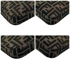 Fendi Accessory Pouch Baguette Slim Clutch Chain 4