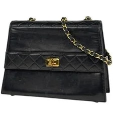 Chanel — Chanel Logo Chain Single Flap 2.55 — Handbag — resale
